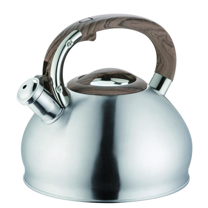 Чайник со свистком, 3 л
Чайник со свистком, 3 л