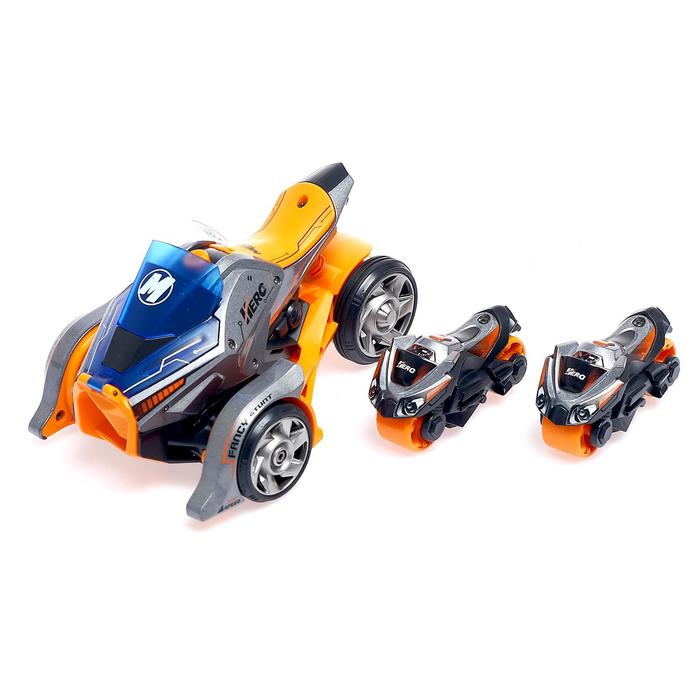 Машина металлическая «3 в 1», с пусковым устройством, свет и звук, МИКС
Машина металлическая «3 в 1», с пусковым устройством, свет и звук, МИКС