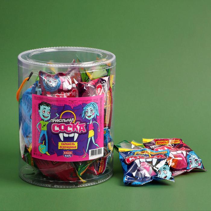 Карамель леденцовая «Прикольная соска», 12 г
Карамель леденцовая «Прикольная соска», 12 г