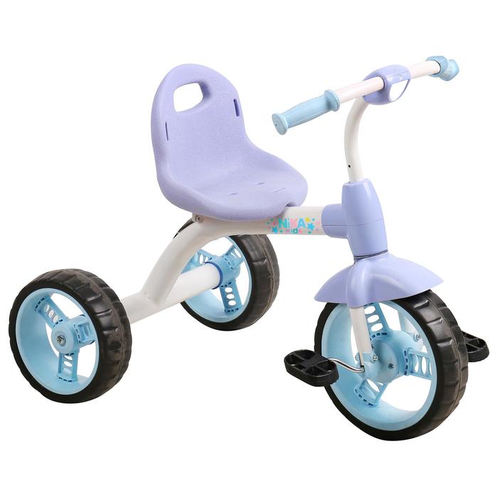 фото Велосипед трехколесный nika вд1, цвет белый с голубым nika kids