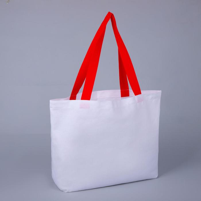Сумка-шопер без молнии, без подкладки, цвет белый/красный
Сумка-шопер без молнии, без подкладки, цвет белый/красный