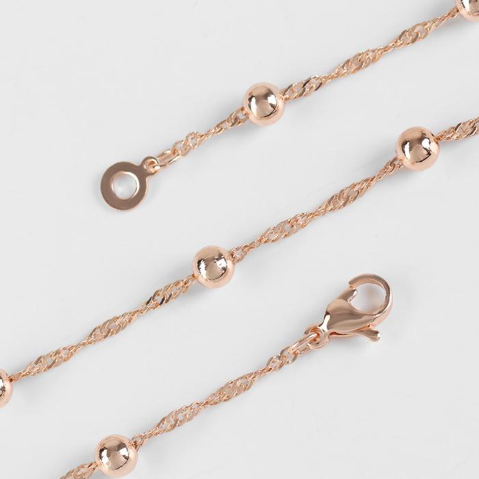 Цепь "Эйфория" крупные бусины, цвет золото, ширина 5 мм, L=48см
Цепь "Эйфория" крупные бусины, цвет золото, ширина 5 мм, L=48см