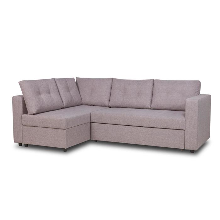 Угловой диван-кровать «Стаберг», механизм дельфин, рогожка, цвет мокко
Угловой диван-кровать «Стаберг», механизм дельфин, рогожка, цвет мокко