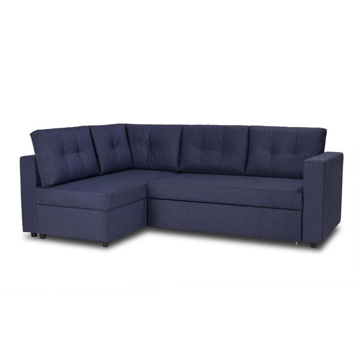 Угловой диван-кровать «Стаберг», механизм дельфин, рогожка, цвет синий
Угловой диван-кровать «Стаберг», механизм дельфин, рогожка, цвет синий