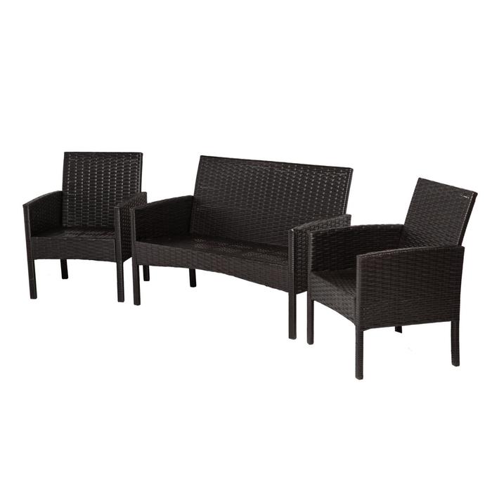 Набор садовой мебели «Кения Лайт», диван, 2 кресла, искусственный ротанг
Набор садовой мебели «Кения Лайт», диван, 2 кресла, искусственный ротанг