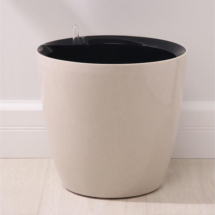 Кашпо с автополивом «Комфорт», 12 л, цвет кремовый мрамор
Кашпо с автополивом «Комфорт», 12 л, цвет кремовый мрамор