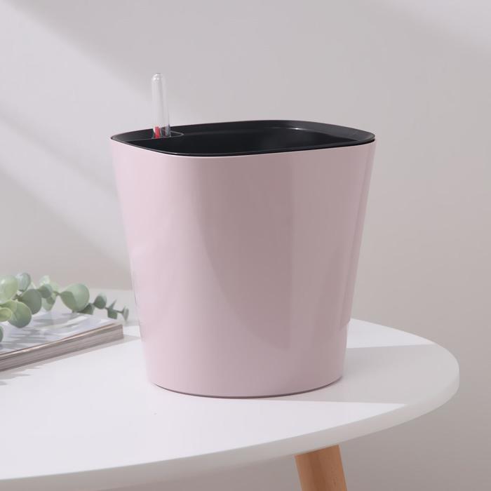 Кашпо с автополивом «Комфорт», 4,5 л (вставка 2,5 л), цвет сиреневый
Кашпо с автополивом «Комфорт», 4,5 л (вставка 2,5 л), цвет сиреневый