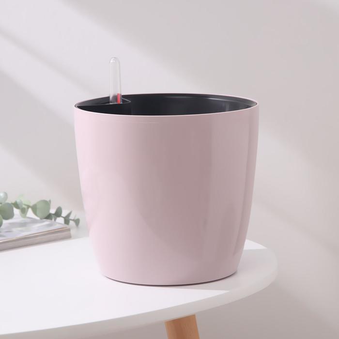 Кашпо с автополивом «Комфорт», 3,5 л, цвет сиреневый
Кашпо с автополивом «Комфорт», 3,5 л, цвет сиреневый