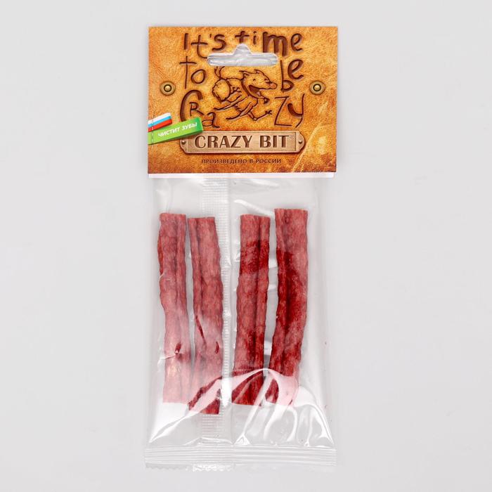 Воздушные палочки с говядиной (для мелких собак) Crazy Bit
Воздушные палочки с говядиной (для мелких собак) Crazy Bit