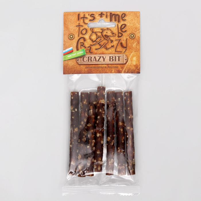 Мясная соломка с ягненком (для мелких собак) Crazy Bit
Мясная соломка с ягненком (для мелких собак) Crazy Bit