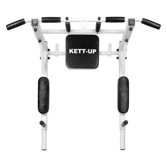 Турник Брусья 3 в 1 KETT-UP KRAFT, цвет белый/черный/черный
Турник Брусья 3 в 1 KETT-UP KRAFT, цвет белый/черный/черный