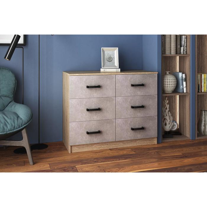 Комод Виго-11, 1000*820*440, Дуб сонома/Бетон
Комод Виго-11, 1000*820*440, Дуб сонома/Бетон