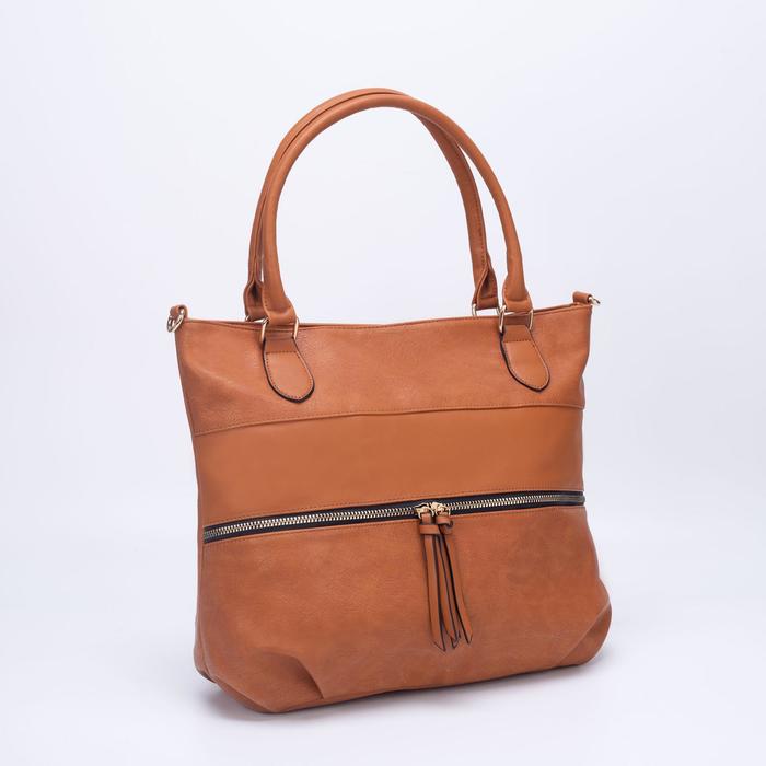 Сумка женская, отдел на молнии, наружный карман, цвет рыжий
Сумка женская, отдел на молнии, наружный карман, цвет рыжий