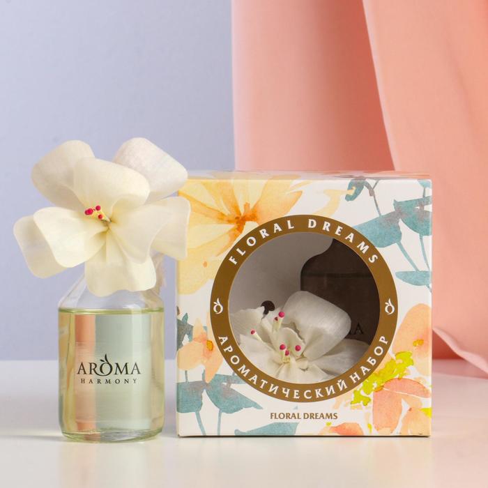 Диффузор ароматический с цветком из ротанга "Floral Dreams", 50 мл
Диффузор ароматический с цветком из ротанга "Floral Dreams", 50 мл