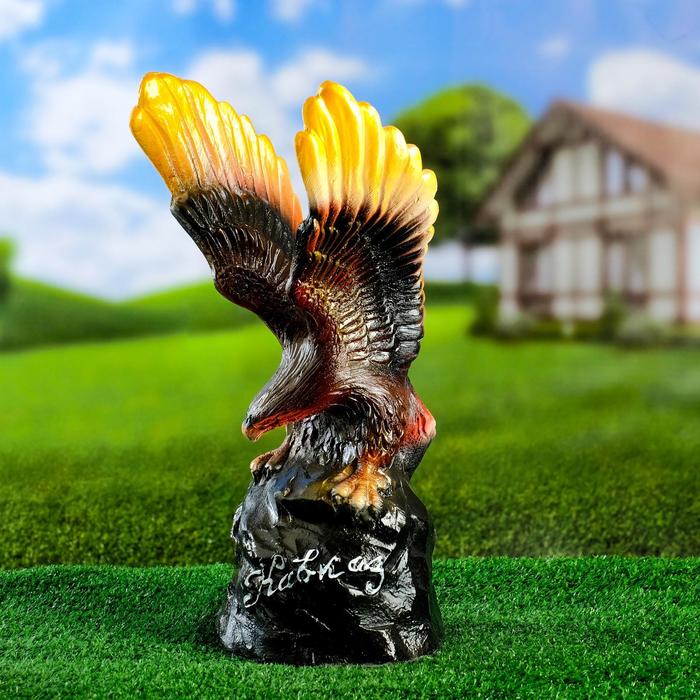 Садовая фигура "Орел" 42х14см
Садовая фигура "Орел" 42х14см