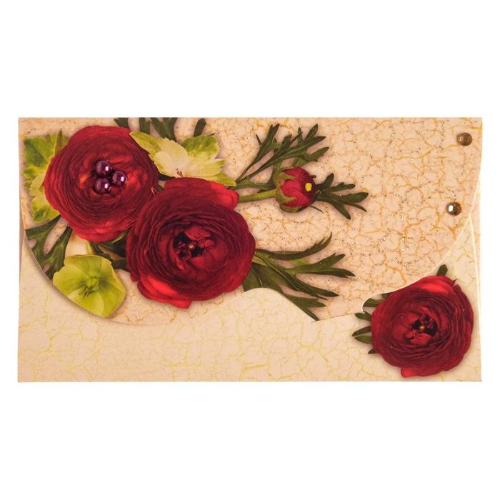 Конверт для денег "Универсальный" ручная работа, красные розы
Конверт для денег "Универсальный" ручная работа, красные розы