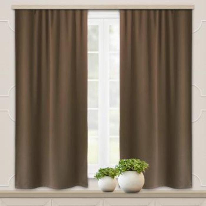 Комплект портьер для кухни Блэкаут Матовый 135х180- 2 шт
Комплект портьер для кухни Блэкаут Матовый 135х180- 2 шт