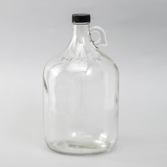 фото Бутылка стеклянная «велес», 3,86 л