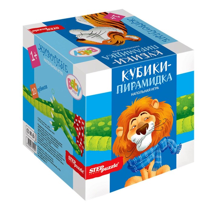 Кубики-пирамидка «Животные», 10 штук
Кубики-пирамидка «Животные», 10 штук