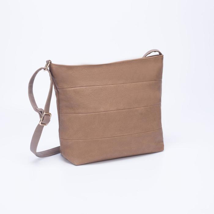 Сумка женская, отдел на молнии, наружный карман, цвет коричневый
Сумка женская, отдел на молнии, наружный карман, цвет коричневый