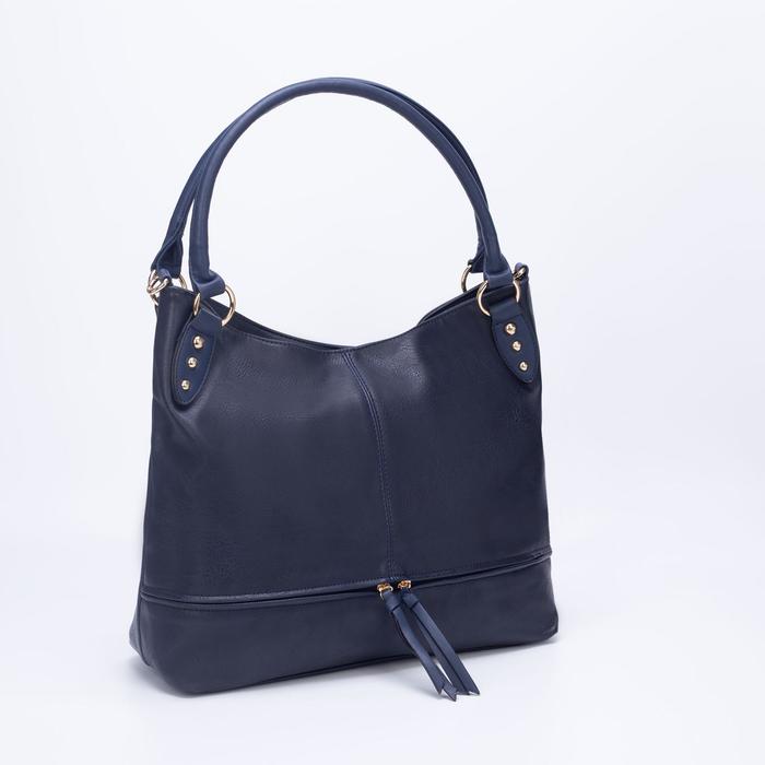 Сумка женская, отдел на молнии, наружный карман, цвет синий
Сумка женская, отдел на молнии, наружный карман, цвет синий