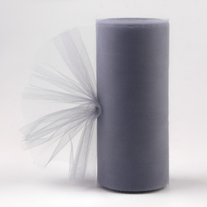 Фатин, 15 см, 11 ± 1 г/кв.м, 23 ± 1 м, цвет серый №31 
Фатин, 15 см, 11 ± 1 г/кв.м, 23 ± 1 м, цвет серый №31