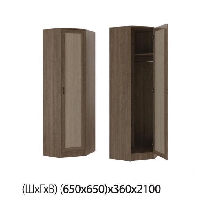Шкаф угловой Лотос-1, 650*650*360*2100, Шимо темный/Шимо светлый
Шкаф угловой Лотос-1, 650*650*360*2100, Шимо темный/Шимо светлый
