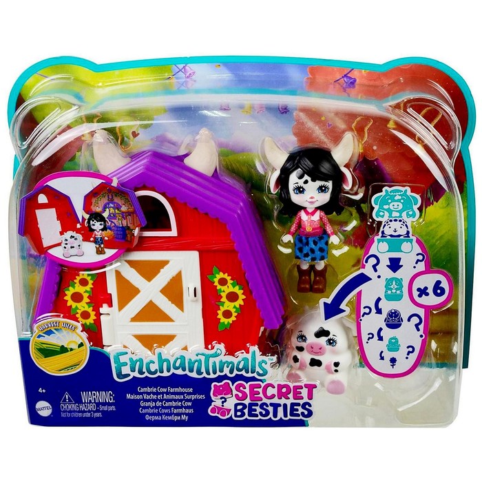 Игровой набор «Домик-сюрприз Кембри Му»
Игровой набор «Домик-сюрприз Кембри Му»