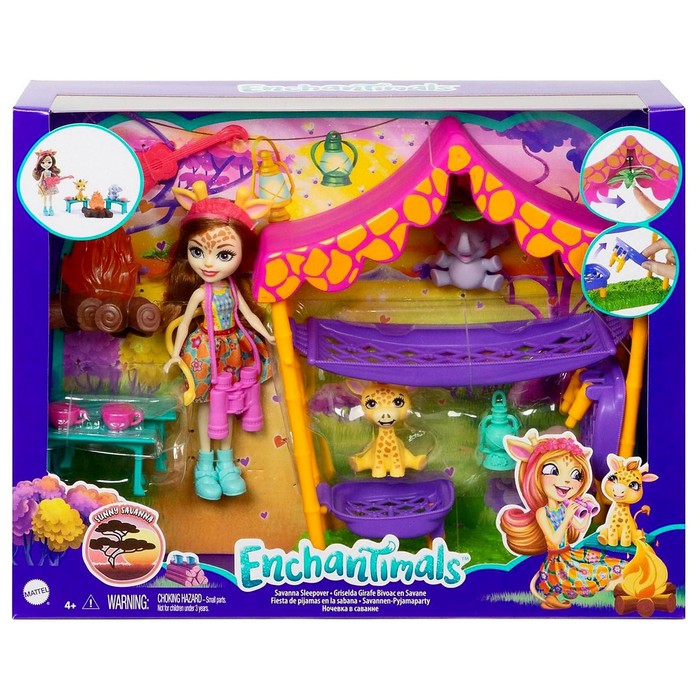 Игровой набор «Кемпинг в саванне»
Игровой набор «Кемпинг в саванне»