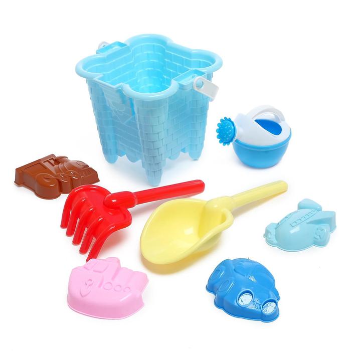 Песочный набор «Забавный транспорт», 8 предметов, цвета МИКС
Песочный набор «Забавный транспорт», 8 предметов, цвета МИКС