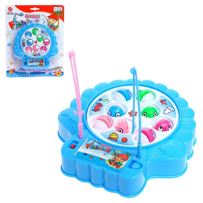 Рыбалка «Маленькая рыбалка» 8 рыбок, 2 удочки, МИКС 
Рыбалка «Маленькая рыбалка» 8 рыбок, 2 удочки, МИКС