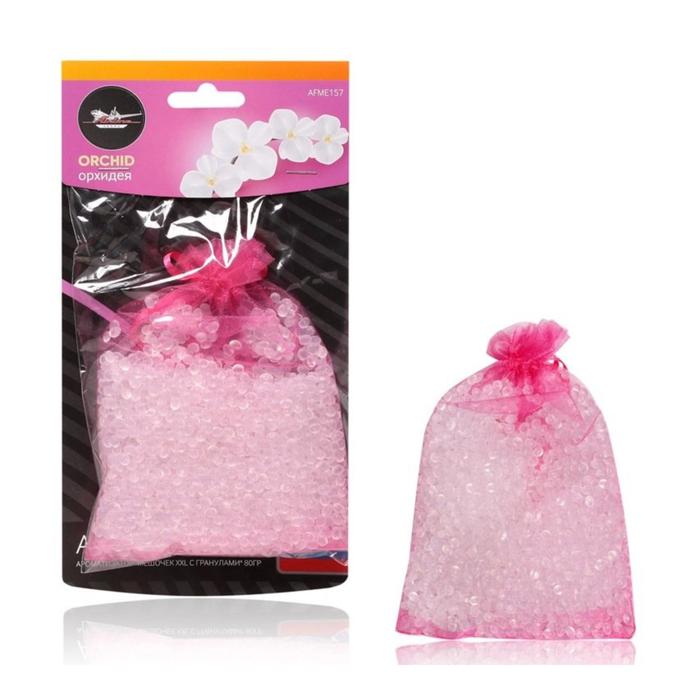 Ароматизатор AIRLINE Мешочек XXL с гранулами, 80 гр, орхидея AFME157
Ароматизатор AIRLINE Мешочек XXL с гранулами, 80 гр, орхидея AFME157