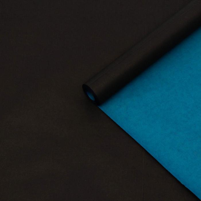 Бумага упаковочная крафт, двусторонняя, синий-черный, 0.6 х 10 м, 70 г/м²
Бумага упаковочная крафт, двусторонняя, синий-черный, 0.6 х 10 м, 70 г/м²