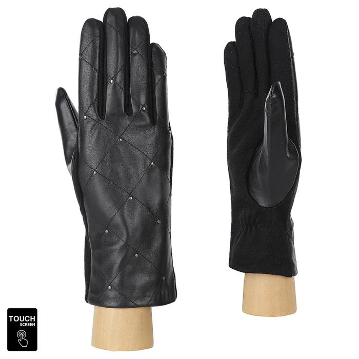 Перчатки женские натуральная кожа/шерсть (Размер S) черный
Перчатки женские натуральная кожа/шерсть (Размер S) черный