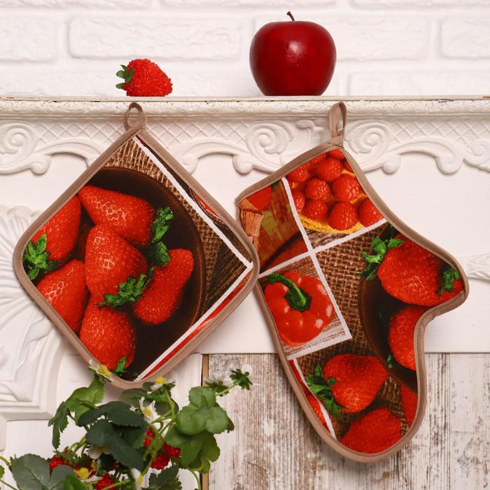 Набор кухонный «Яркий» (прихватка+варежка)
Набор кухонный «Яркий» (прихватка+варежка)