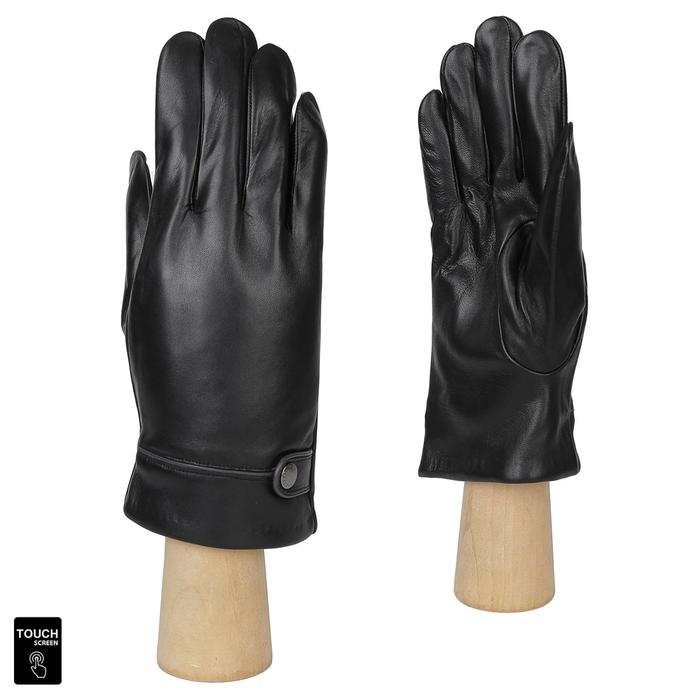 Перчатки мужские, натуральная кожа (Размер 8) черный, Touchscreen
Перчатки мужские, натуральная кожа (Размер 8) черный, Touchscreen