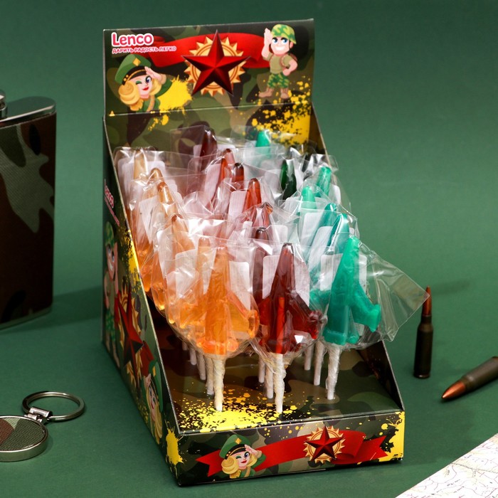 Карамель леденцовая «Самолетики», ассорти, 22 г
Карамель леденцовая «Самолетики», ассорти, 22 г