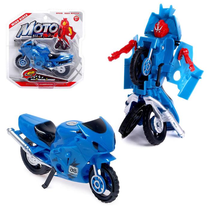Робот «Мотобот», трансформируется, цвета МИКС
Робот «Мотобот», трансформируется, цвета МИКС
