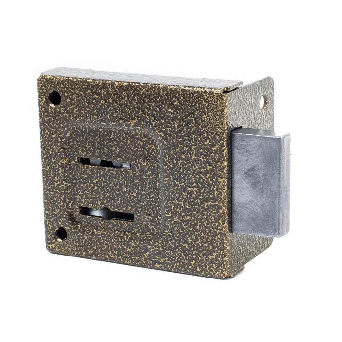 фото Замок накладной "птимаш" зн4-1, цвет бронза