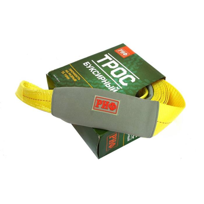 Трос буксировочный РИФ 15 т/9 м (100 мм)
Трос буксировочный РИФ 15 т/9 м (100 мм)