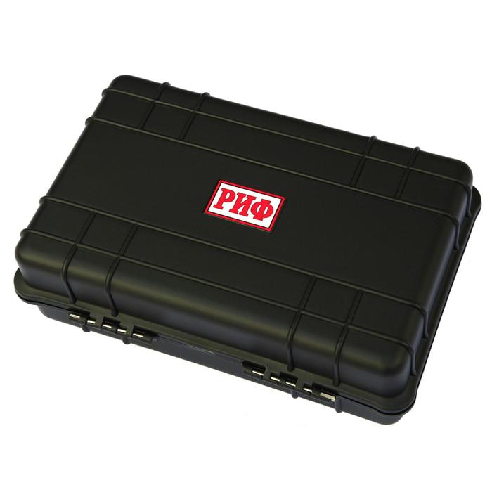 Кейс защитный ударопрочный РИФ 253x174х83 мм
Кейс защитный ударопрочный РИФ 253x174х83 мм
