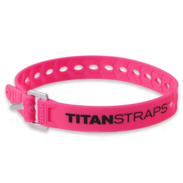 фото Ремень крепёжный titanstraps super straps розовый l = 46 см (dmax = 12,7 см, dmin = 3,2 см) 676192