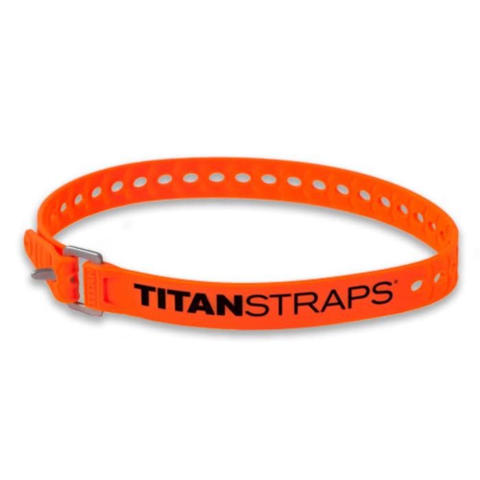 фото Ремень крепёжный titanstraps super straps оранжевый l = 64 см (dmax = 18,4 см, dmin = 4,5см) 67619