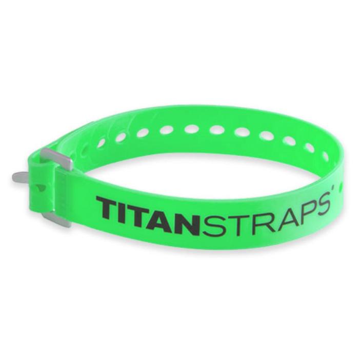 фото Ремень крепёжный titanstraps industrial зеленый l = 51 см (dmax = 14,15 см, dmin = 5,5 см)