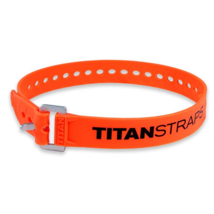 фото Ремень крепёжный titanstraps industrial оранжевый l = 64 см (dmax = 18 см, dmin = 5,5 см)