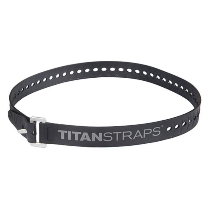 Ремень крепёжный TitanStraps Industrial черный L = 76 см (Dmax = 22,6 см, Dmin = 5,5 см) 
Ремень крепёжный TitanStraps Industrial черный L = 76 см (Dmax = 22,6 см, Dmin = 5,5 см)