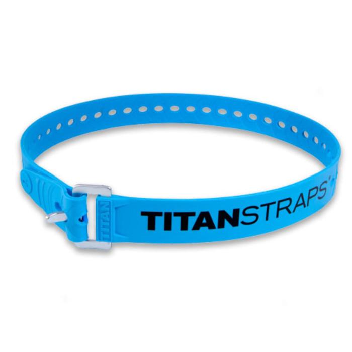 фото Ремень крепёжный titanstraps industrial голубой l = 76 см (dmax = 22,6 см, dmin = 5,5 см)