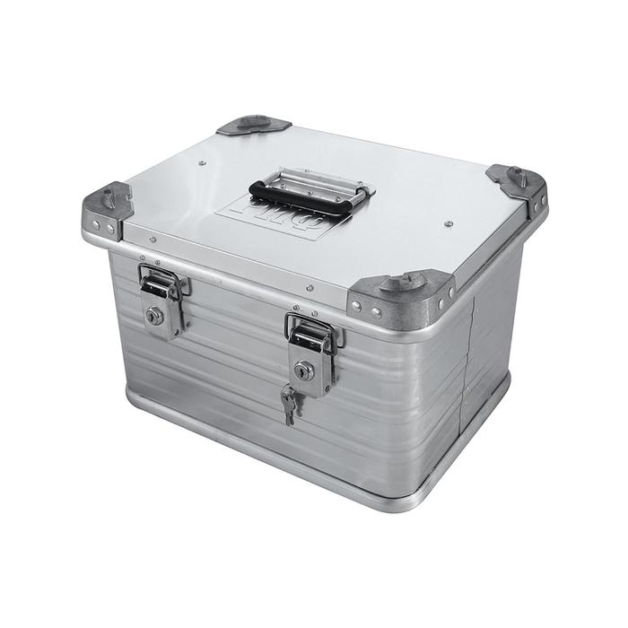 Ящик алюминиевый РИФ усиленный с замком 432х335х277 мм (ДхШхВ)
Ящик алюминиевый РИФ усиленный с замком 432х335х277 мм (ДхШхВ)