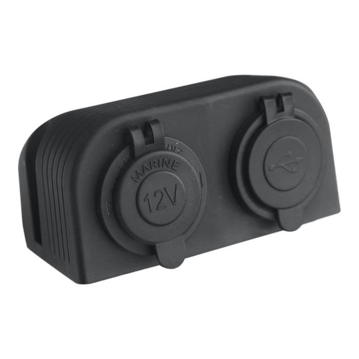 Розетка комбинированная с USB 3,1А в корпусе
Розетка комбинированная с USB 3,1А в корпусе