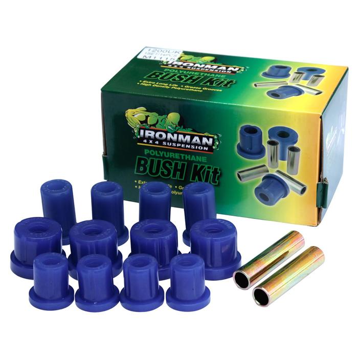 Втулки Ironman рессорные Mitsubishi L200 2015+ (12 шт.)
Втулки Ironman рессорные Mitsubishi L200 2015+ (12 шт.)